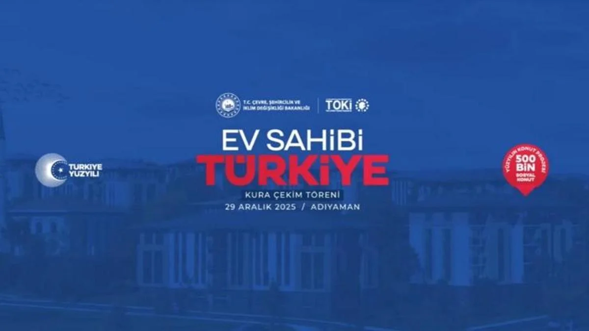 Y&uuml;zyılın Konut Projesi&rsquo;nde ilk kura Adıyaman&rsquo;da &ccedil;ekildi