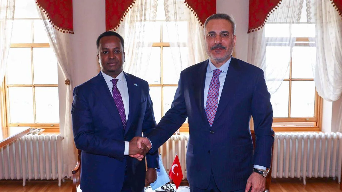 Dışişleri Bakanı Hakan Fidan, Somalili mevkidaşı ile g&ouml;r&uuml;şt&uuml;