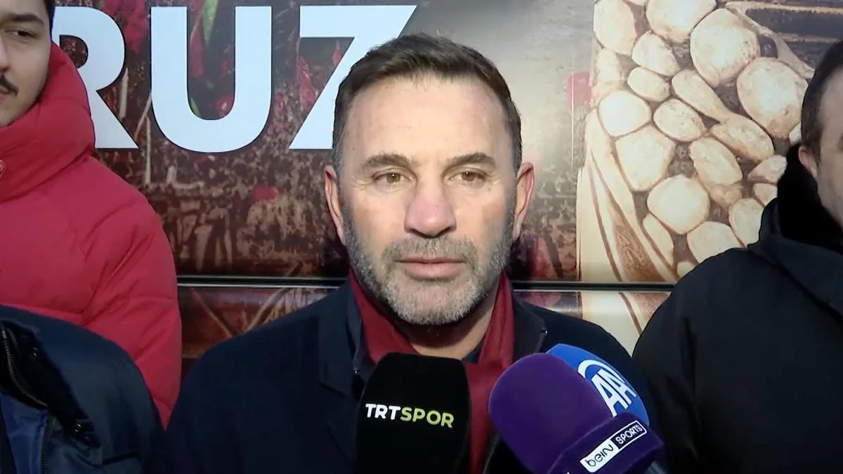 Okan Buruk'tan Filistin i&ccedil;in &ccedil;ağrı: Unutmadan, d&uuml;ş&uuml;nerek yaşamalıyız