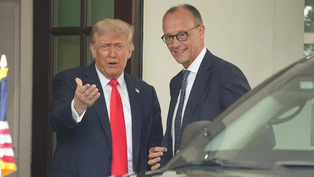 Ne konuştuğunu bilmiyor! Trump&rsquo;tan Merz&rsquo;e