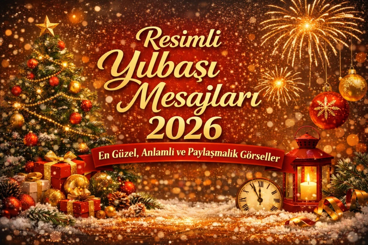 Resimli Yılbaşı Mesajları 2026 &ndash; En G&uuml;zel, Anlamlı ve Paylaşmalık G&ouml;rseller