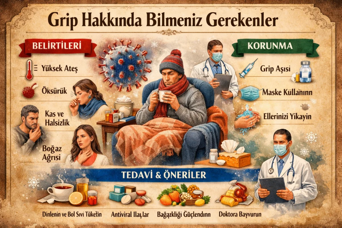 Grip Hakkında Bilmeniz Gereken Her Şey