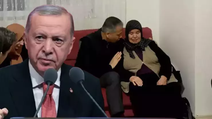 Cumhurbaşkanı Erdoğan'dan şehit ailesine taziye telefonu
