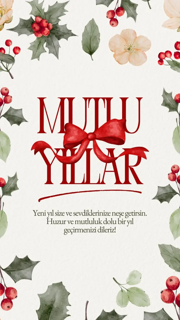 Resimli Yeni Yıl Mesajlı